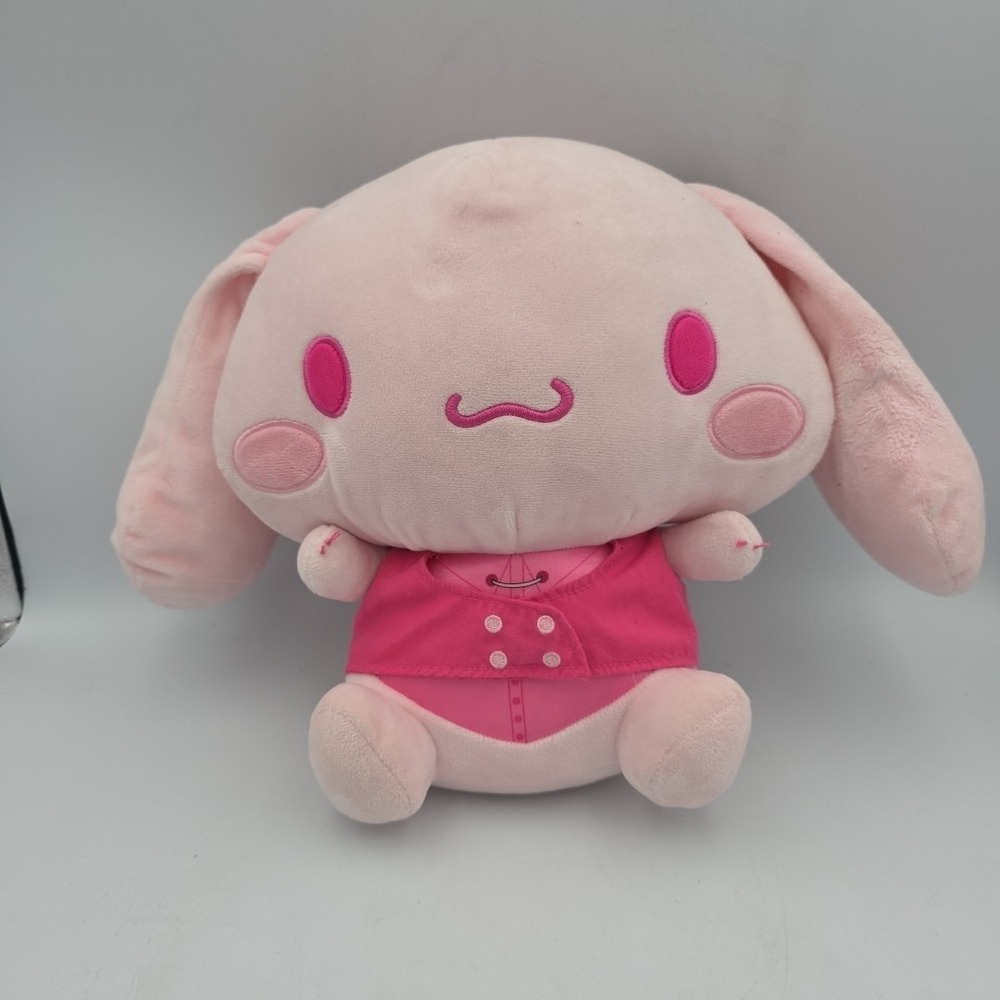 Sanrio Hello Kitty & Friends Cinnamoroll 12" Pink Monochrome Plush Stuffed Toy